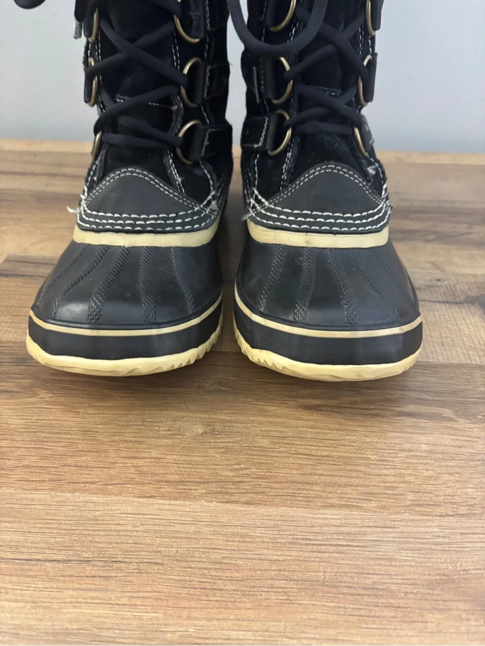 Sorel Joan of Arctic Insulated Winter Snow Boots Black